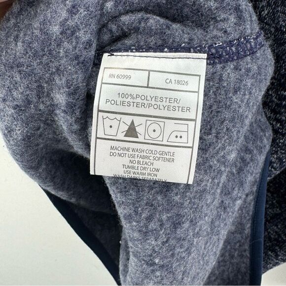 Antigua NFL New England Patriots Fortune 1/4 Zip Pullover - Navy- Size L- NWT - Picture 10 of 12